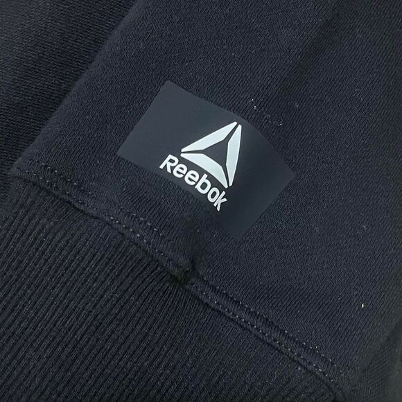 NWT Reebok Black Logo Crewneck Sweatshirt - Picture 5 of 8